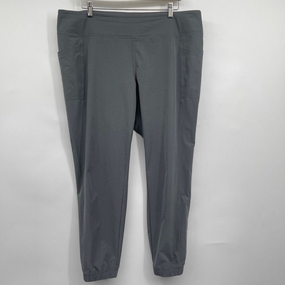 Kühl Gray High Rise Freeflex Stretch Hiking Jogger Pull On Pants Size XL NWOT